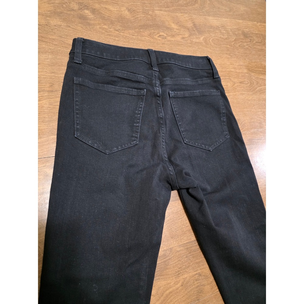 Quince Black Stretch High‎ Rise Skinny Jeans Size 26 casual  Inseam 28 - Picture 15 of 16